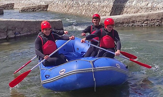 Yozgat'ın ilk ve tek rafting takımı, Türkiye ikincisi oldu