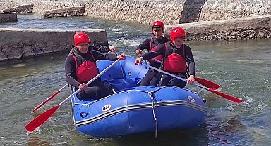 Yozgat'ın ilk ve tek rafting takımı, Türkiye ikincisi oldu
