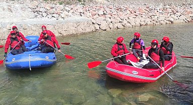 Yozgat'ın ilk ve tek rafting takımı Türkiye Şampiyonasına hazır