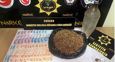 Yozgat'ta uyuşturucu ticareti yapan 5 şüpheliden 1'i tutuklandı