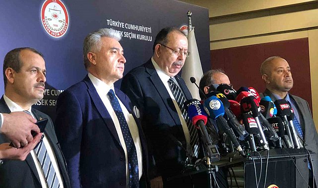YSK Başkanı Yener: "Geçici sonuçlar sonucunda Recep Tayyip Erdoğan'ın cumhurbaşkanı olarak seçildiği görülmüştür"