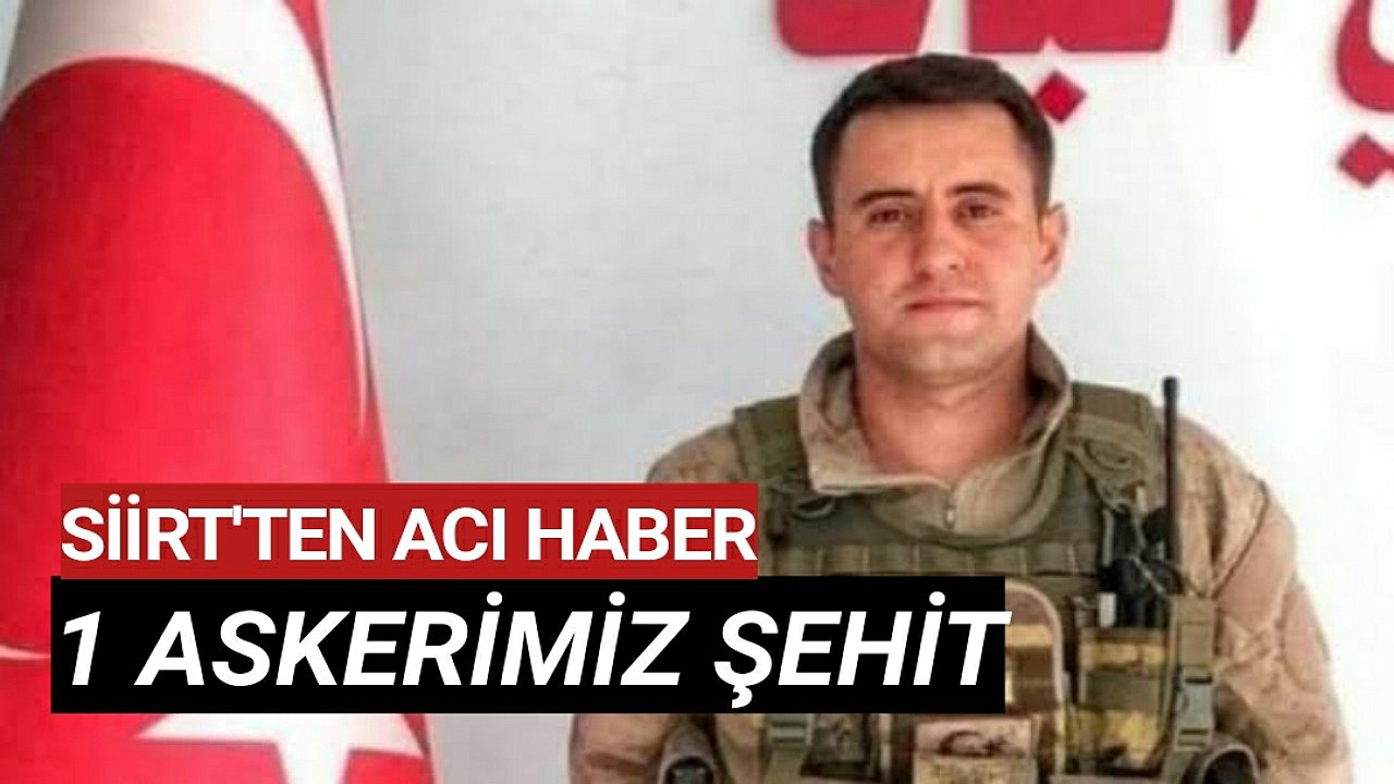 1 Kahraman Askerimiz Şehit Oldu