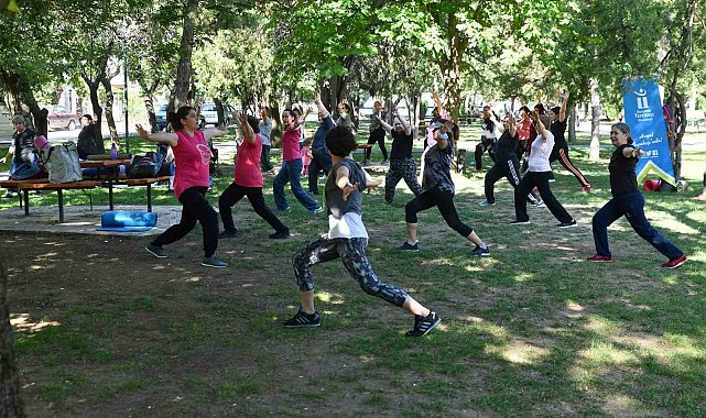 Açık havada spor keyfi başlıyor