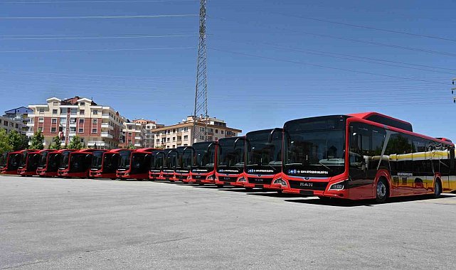 Başkan Altay: "Ulaşım filomuzu 50 yeni otobüsle daha güçlendiriyoruz"