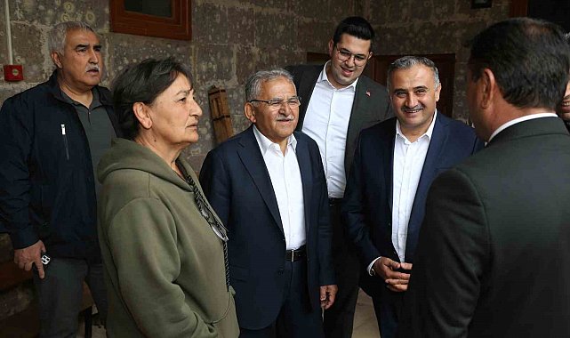Başkan Büyükkılıç'tan Develi ve Yahyalı'ya geçmiş olsun ziyareti