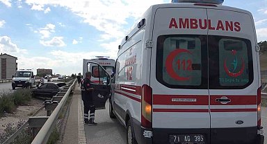 Bayram tatili yolunda kaza: 2 yaralı