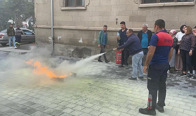 Belediye personelleri 'İş Sağlığı ve Güvenliği' eğitimine katıldı