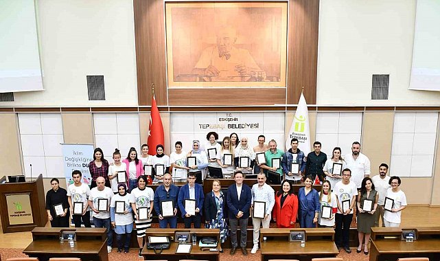 Eğitimlere katılanlara belgeleri verildi