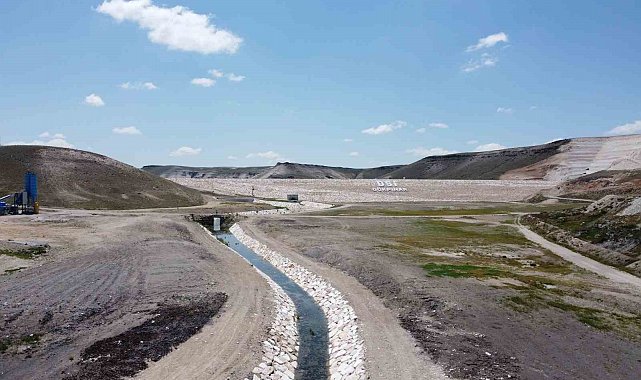 Eskişehir Gökpınar Barajı mansap düzenlemesi tamamlandı