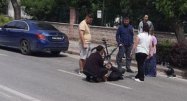Eskişehir'de hatalı dönüş kaza getirdi: 1 yaralı