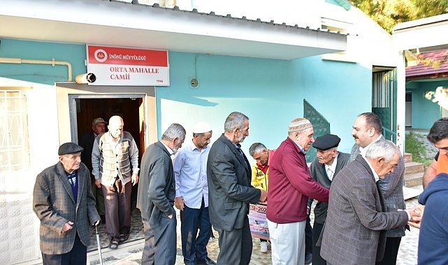 İnönü Belediyesinin geleneksel bayramlaşma geleneği devam ediyor