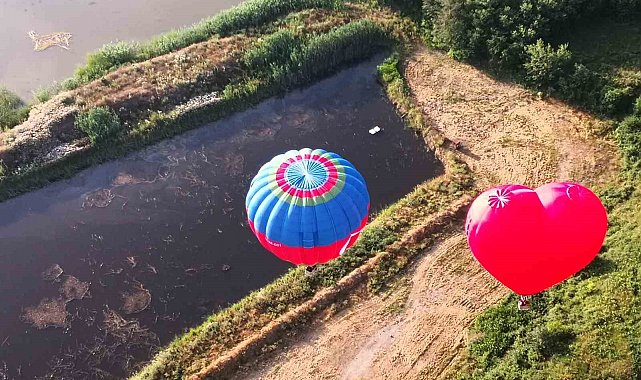 Kapadokya'dan ilham aldılar, balon festivali yaptılar