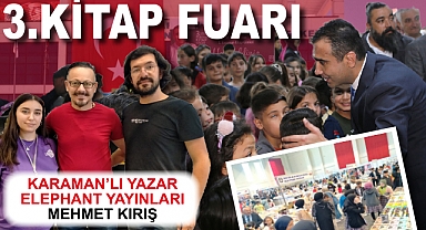 Karaman 3. Kitap Fuarı'nda Yoğun İlği Görüyor