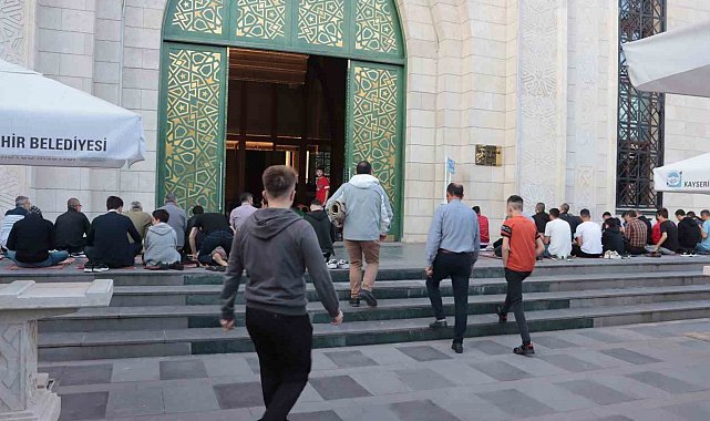 Kayseri'de 'bayram' coşkusu