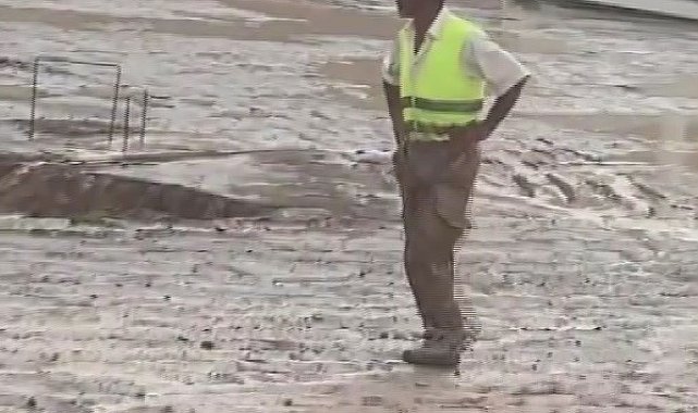 Kayseri'de sağanak yağış etkili oldu