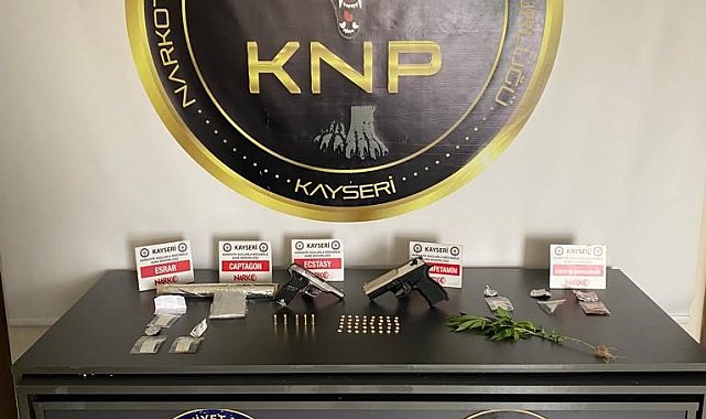 Kayseri'de uyuşturucu tacirlerine şafak operasyonu: 8 gözaltı
