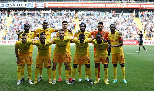 Kayserispor'da 11 ülkeden futbolcu forma giydi