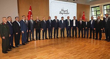 Konya'da bayramlaşma programı yapıldı