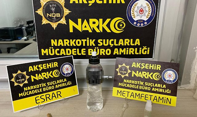 Konya'da uyuşturucu operasyonu