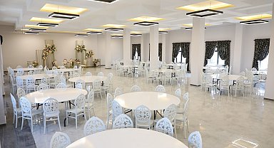 Melikgazi'nin yenilediği düğün salonu en özel günlere ev sahipliği yapacak