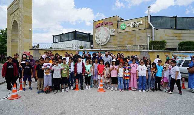 Meram, 80 Binde Devr-i Alem Parkı'nda deprem bölgesinden gelen çocukları ağırladı