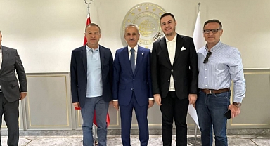 Mevlüt Akgün Yeni Bakan ve Yardımcılarını Ziyaret Etti.