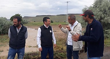 Nevşehir'de tarım arazilerinde hasar tespit çalışmaları başladı