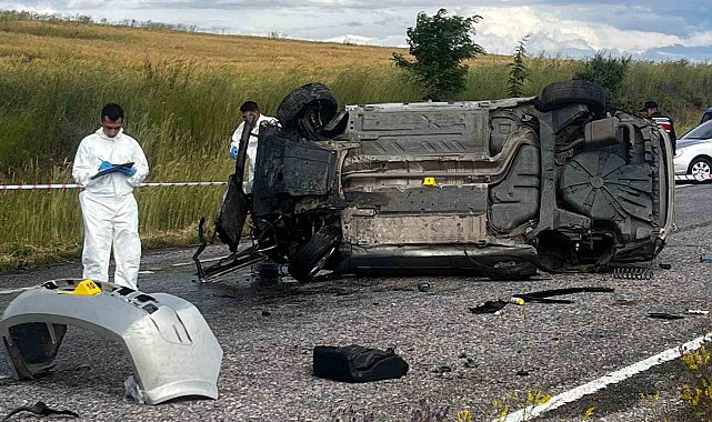 Nevşehir'de virajı alamayan otomobil takla attı: 1 ölü, 3 yaralı