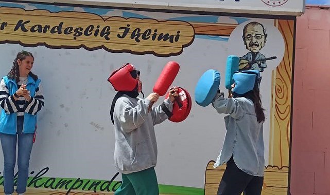 Pursaklar'ın gençleri gençlik kampında