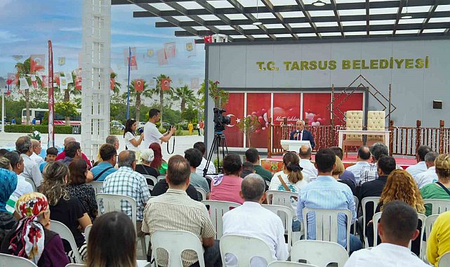 Tarsus Belediyesinin her bütçeye uygun kır düğün salonu açıldı