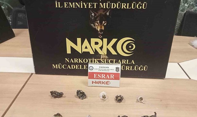 Uyuşturucu operasyonunda 500 gram esrar ele geçirildi: 2 tutuklama