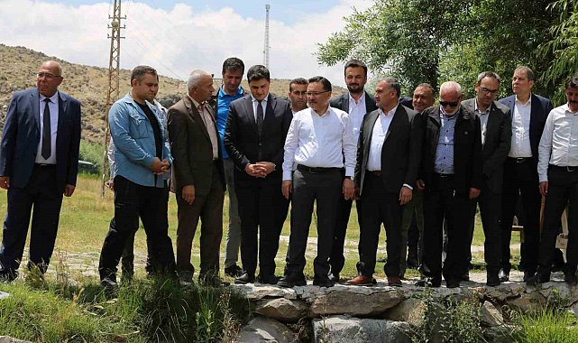 Vali Çiçek Develi'yi ziyaret etti