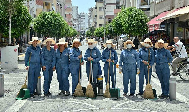 Yenişehir sokaklarına kadın eli değdi