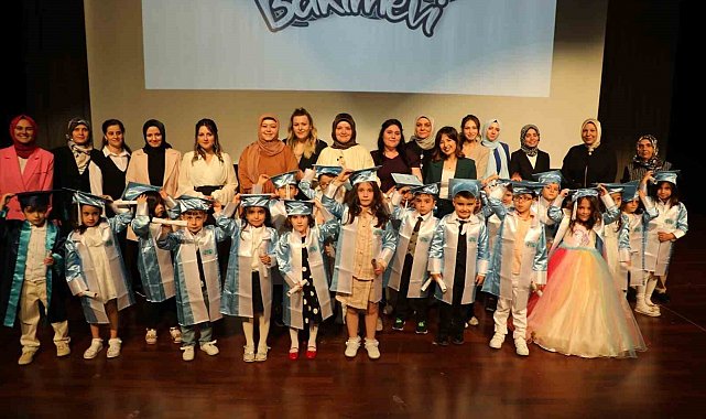 Yozgat Belediyesi Gündüz Bakımevi ve Kreşi ilk mezunlarını verdi