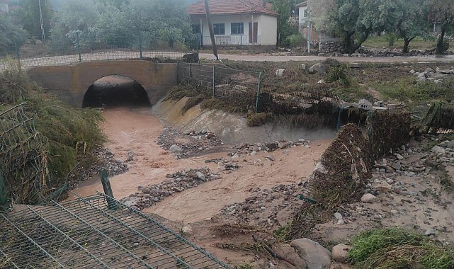 Yozgat'ta sağanak sele dönüştü