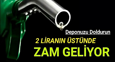 Akaryakıta Büyük Zam Geliyor