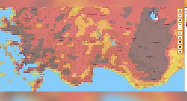 Avrupa haritayı yayımladı: Akdeniz ve Güney Ege en riskli bölge olarak yer aldı! Teyakkuz çağrısı yaptılar