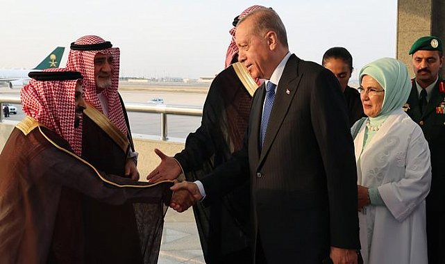 Cumhurbaşkanı Erdoğan, Körfez Turu'nun ilk durağı Suudi Arabistan'da