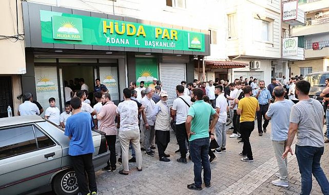 Hayatını kaybetmeden önceki son anları ortaya çıktı! HÜDA PAR İl Başkanlığı binasına saldırı sonrası böyle görüntülendi