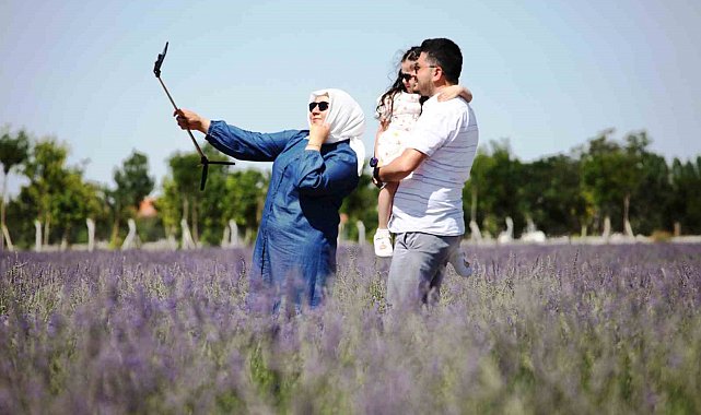 Karatay Lavanta Bahçesi kapılarını ziyaretçilerine açtı