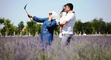 Karatay Lavanta Bahçesi kapılarını ziyaretçilerine açtı