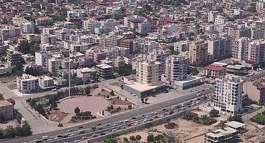 Mersin'de jandarmadan helikopter destekli trafik denetimi