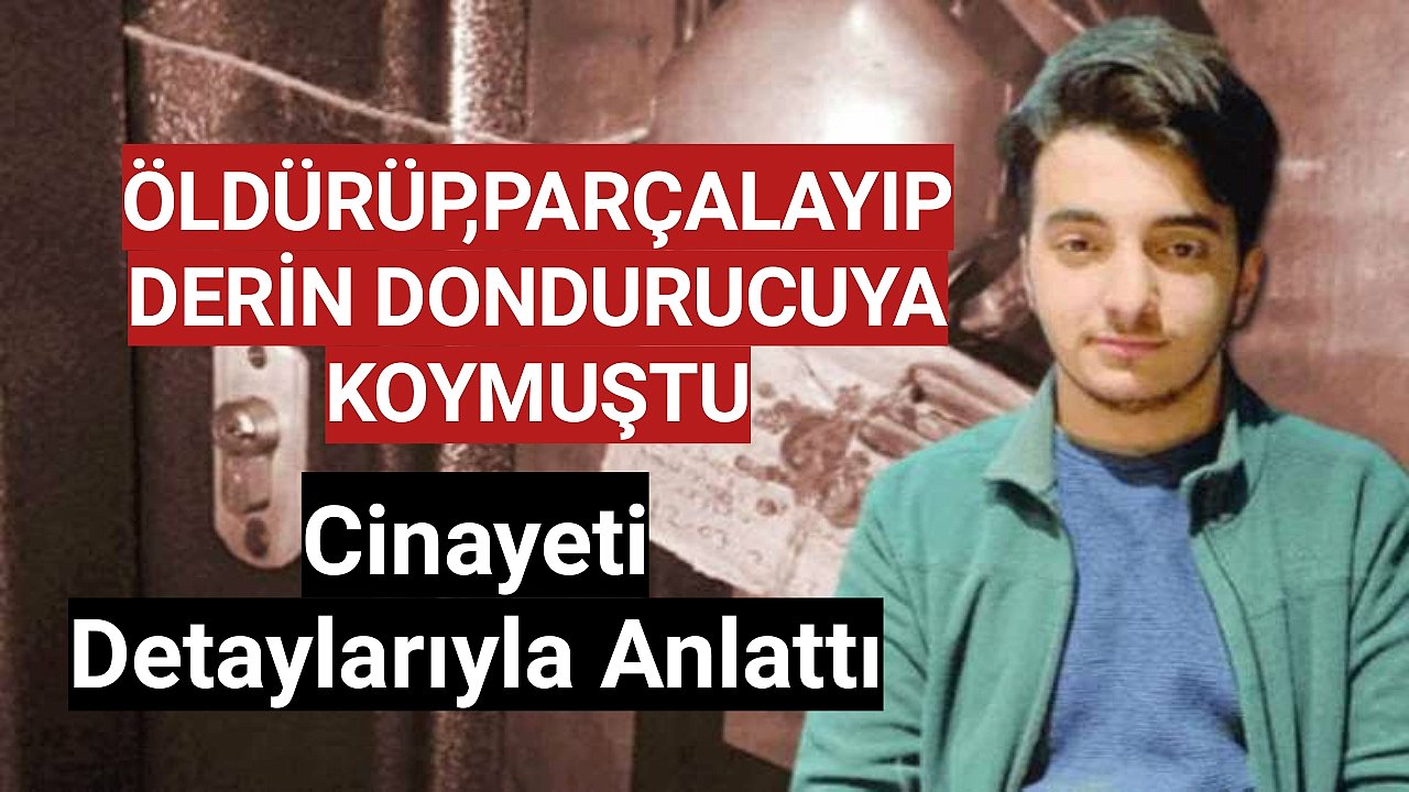 Öldürüp derin dondurucuya koymuştu…