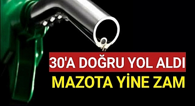 SERİYE BAĞLADI MOTORİNERE YİNE ZAM