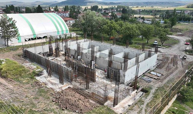 11 bin nüfuslu ilçe olimpik yüzme havuzuna kavuşuyor