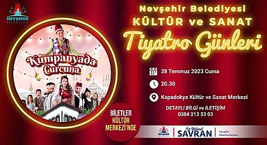 'Kumpanyada Curcuna' tiyatro oyunu biletleri Kültür Merkezi'nde
