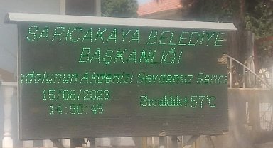 57 derece sıcaklığın resmidir