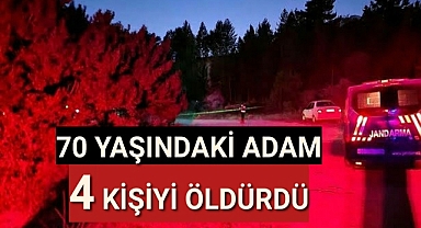 70 Yaşındaki Adam 4 Kişiyi Öldürdü