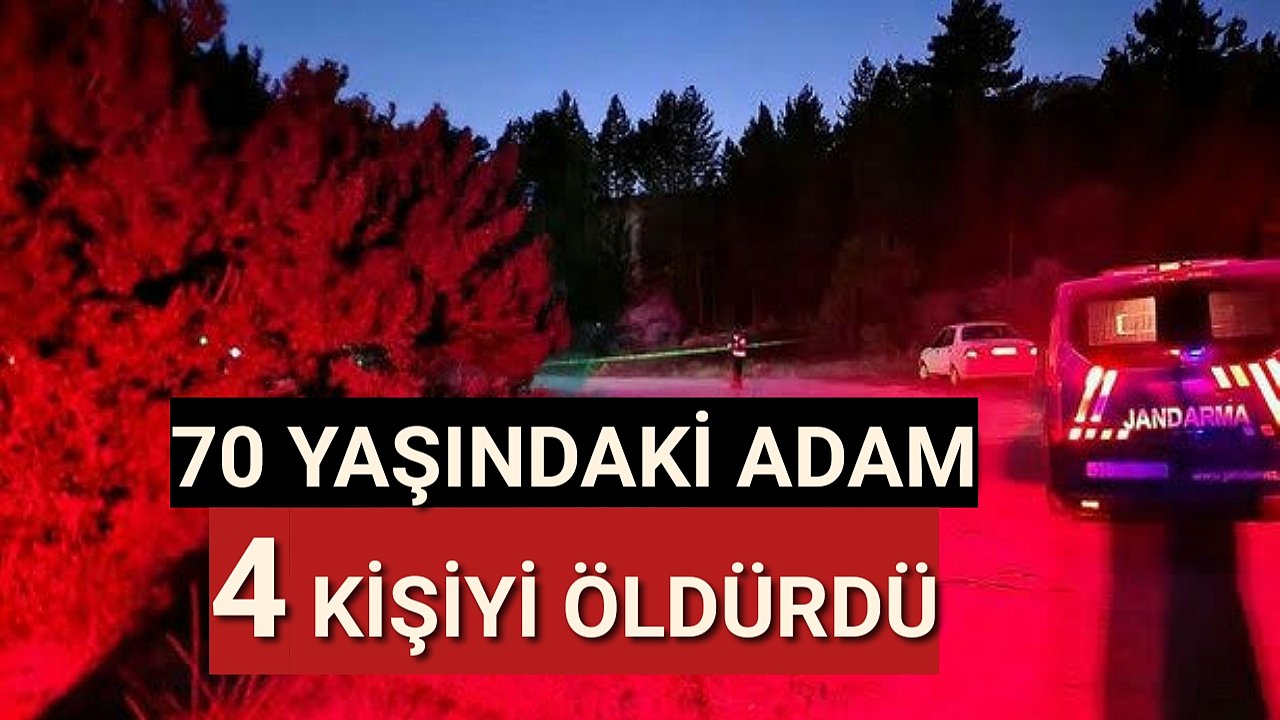 70 Yaşındaki Adam 4 Kişiyi Öldürdü
