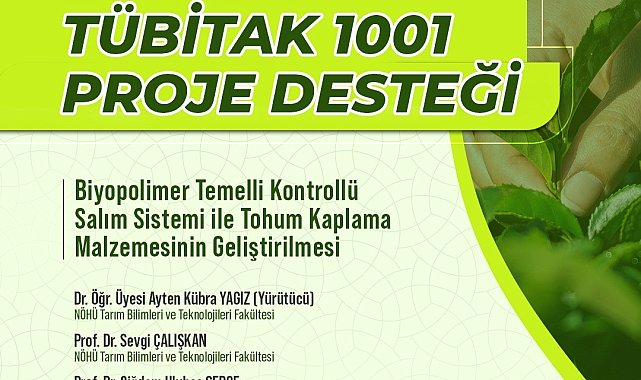 Akademisyenlerimiz Sürdürülebilir Tarım Projesine TÜBİTAK Desteği